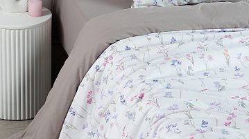 Комплект постельного белья с простыней Simple Choice (Симпл Чойс) Песочный